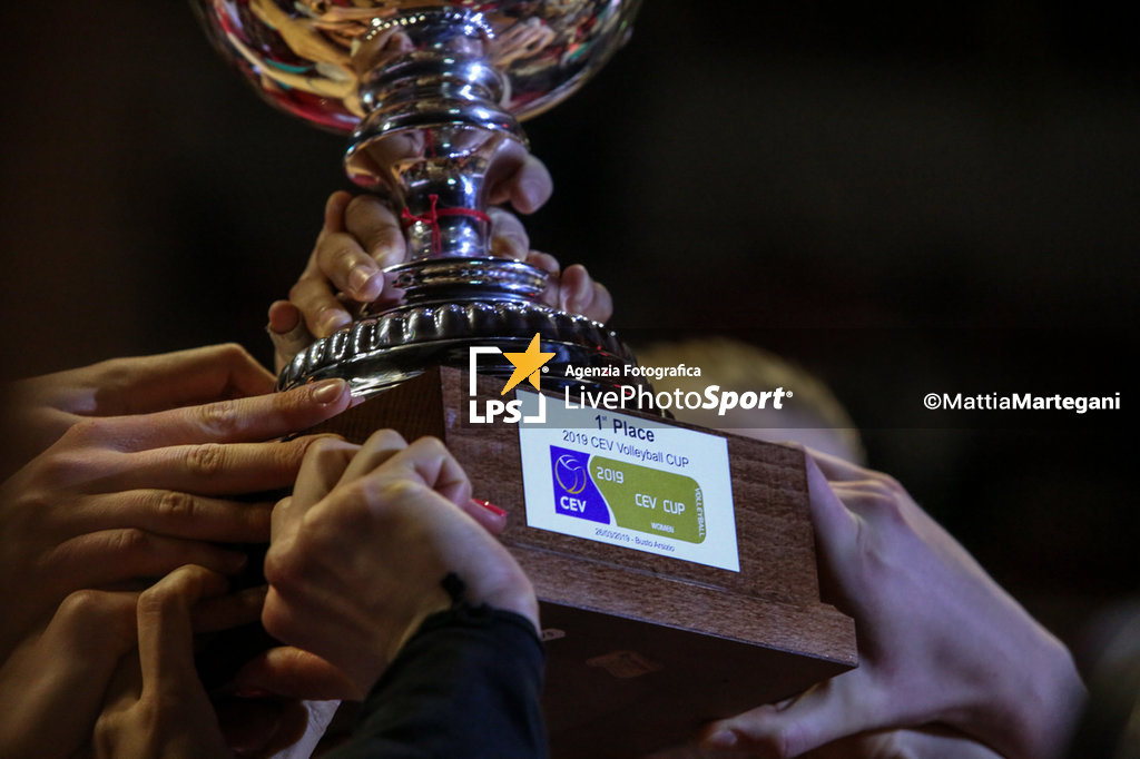 FINALE CEV CUP - YAMAMAY E-WORK BUSTO ARSIZIO - CSM VOLEI ALBA BLAJ - CEV CUP WOMEN - VOLLEY